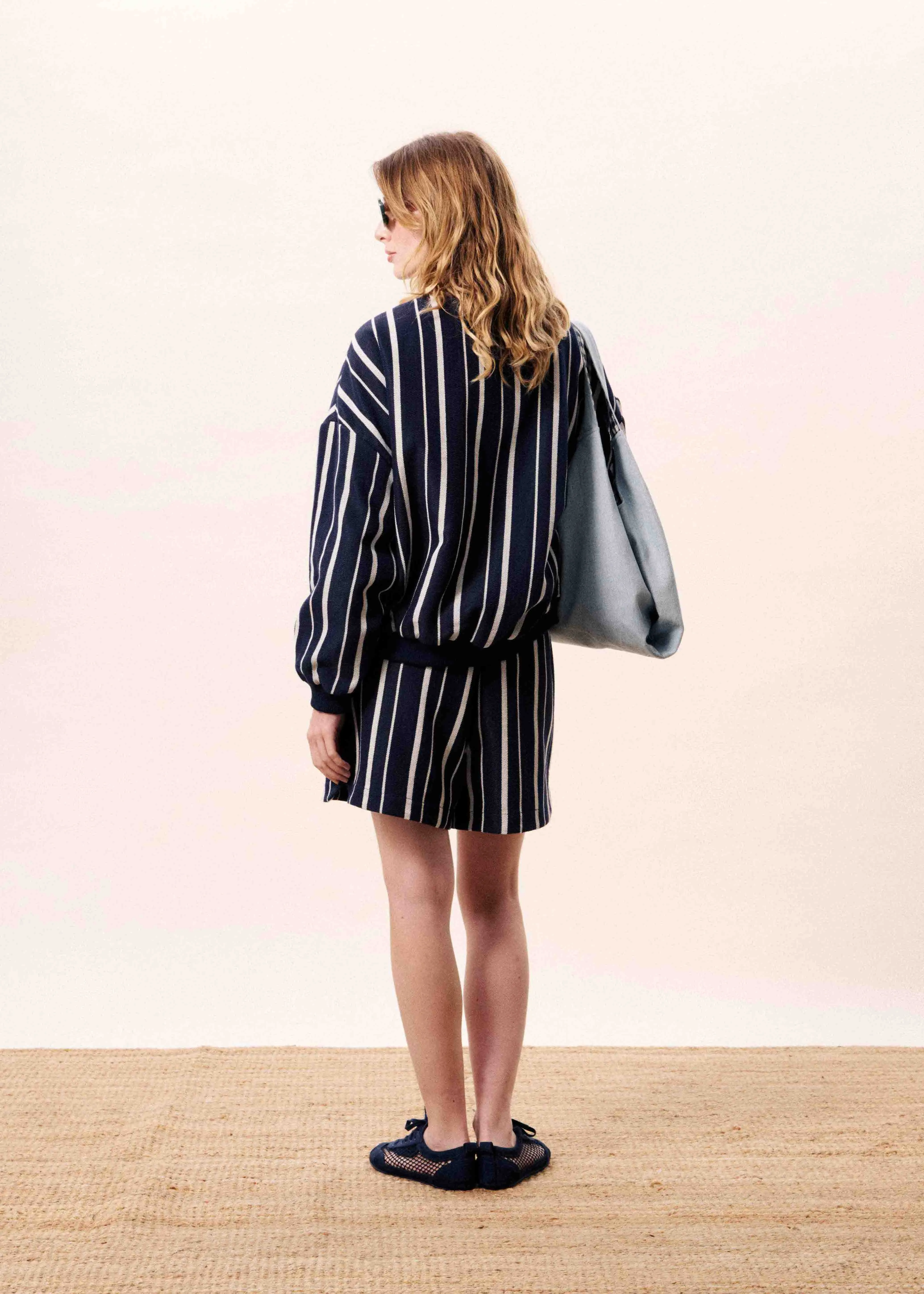 Short JAWS Bleu marine sold by FRNCH product image thumbnail 2