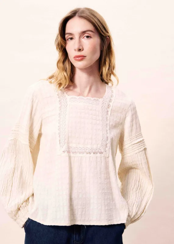 Blouse TEAHURA Beurre made by FRNCH