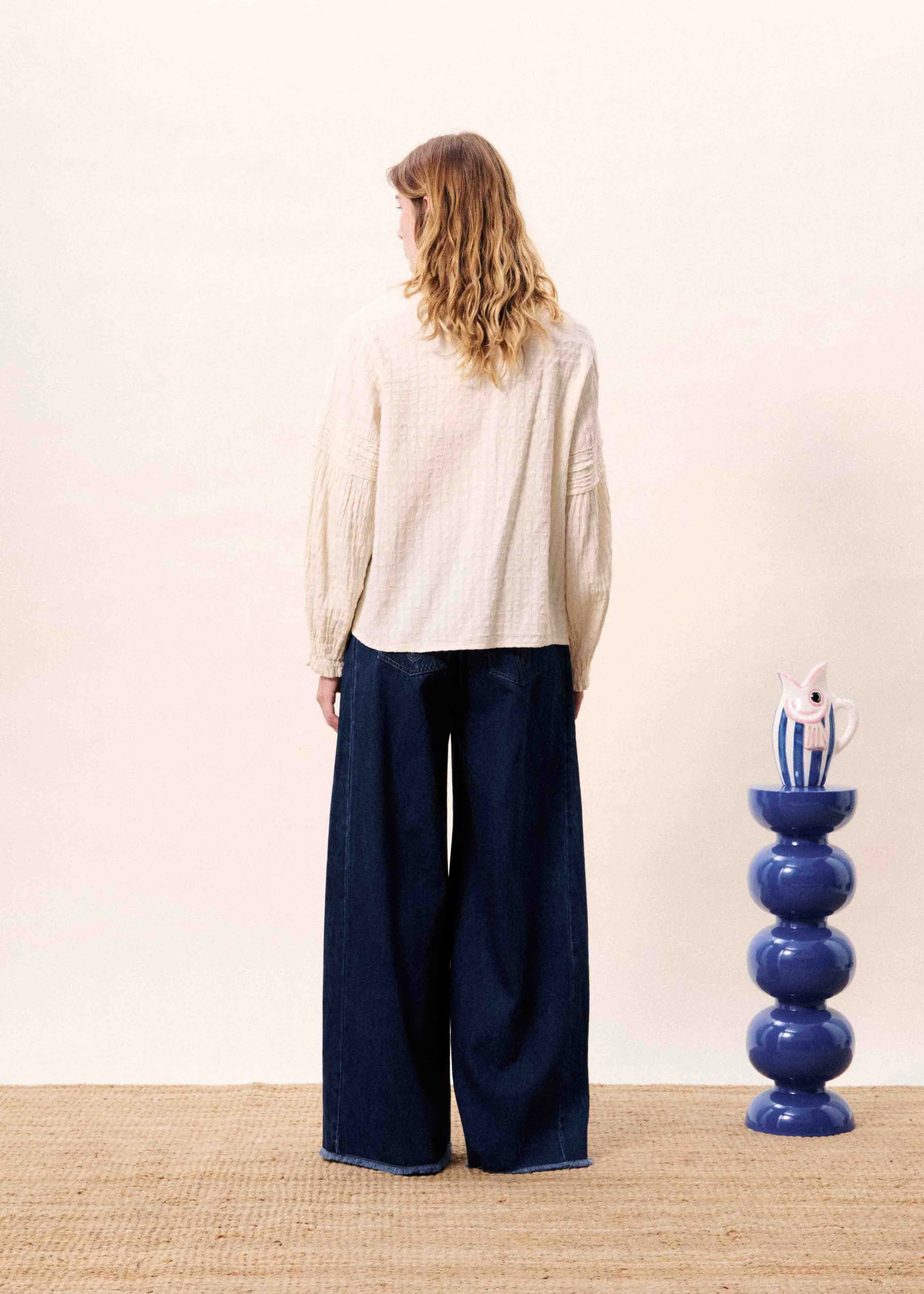 Blouse TEAHURA Beurre sold by FRNCH product image thumbnail 2