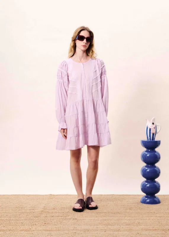 Robe RHEA Lilas made by FRNCH