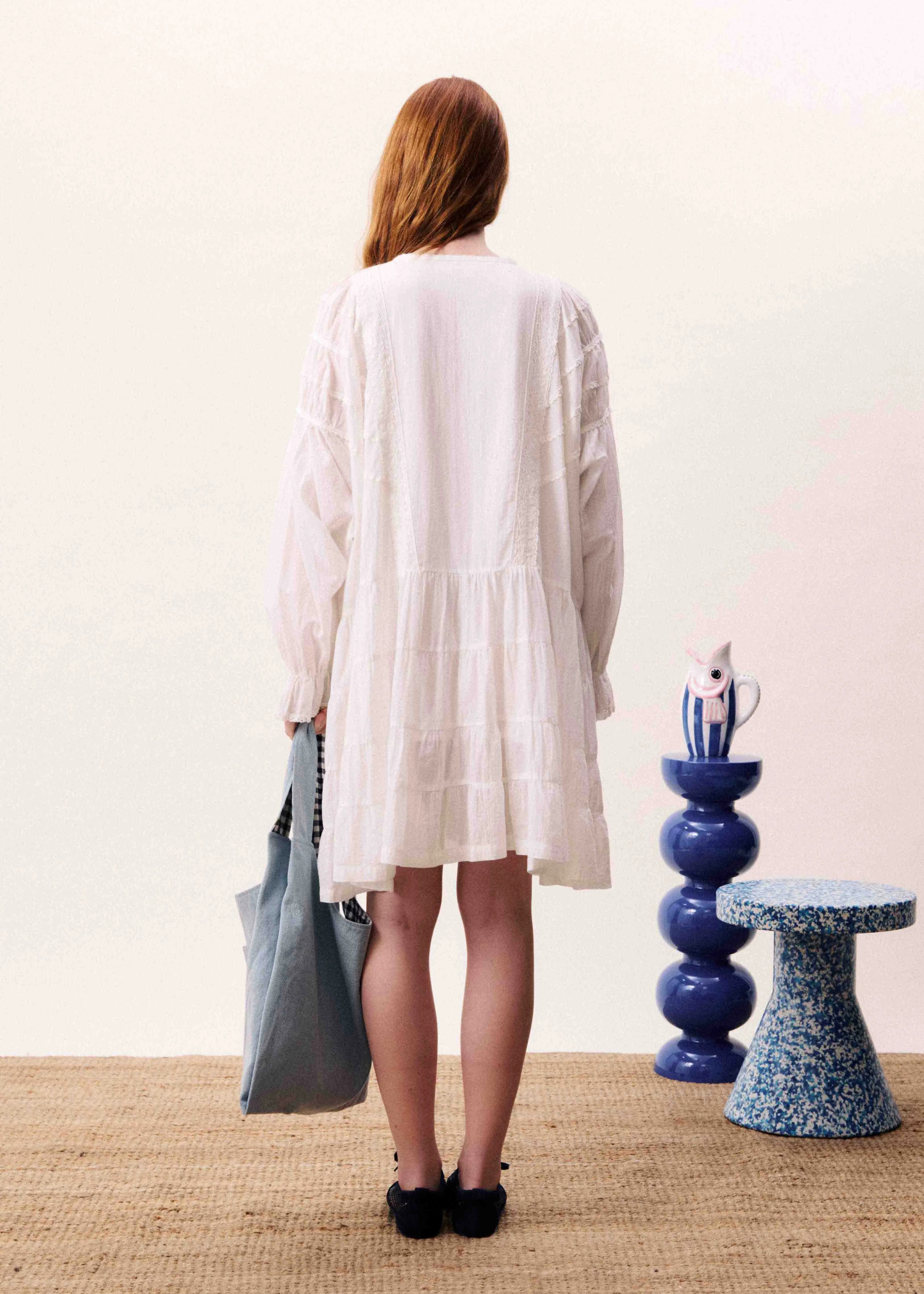 Robe RHEA Blanc sold by FRNCH product image thumbnail 4