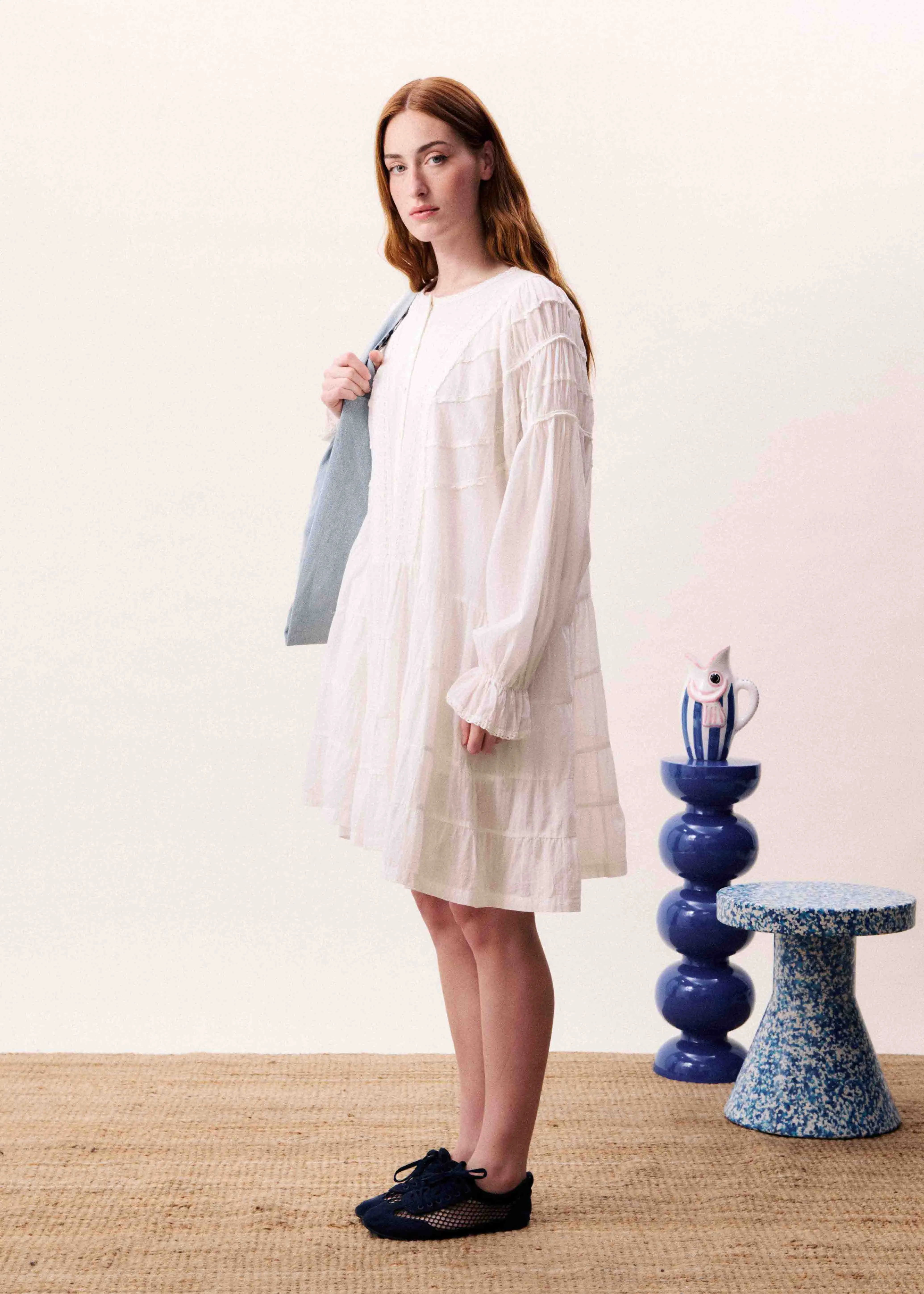 Robe RHEA Blanc sold by FRNCH product image thumbnail 2