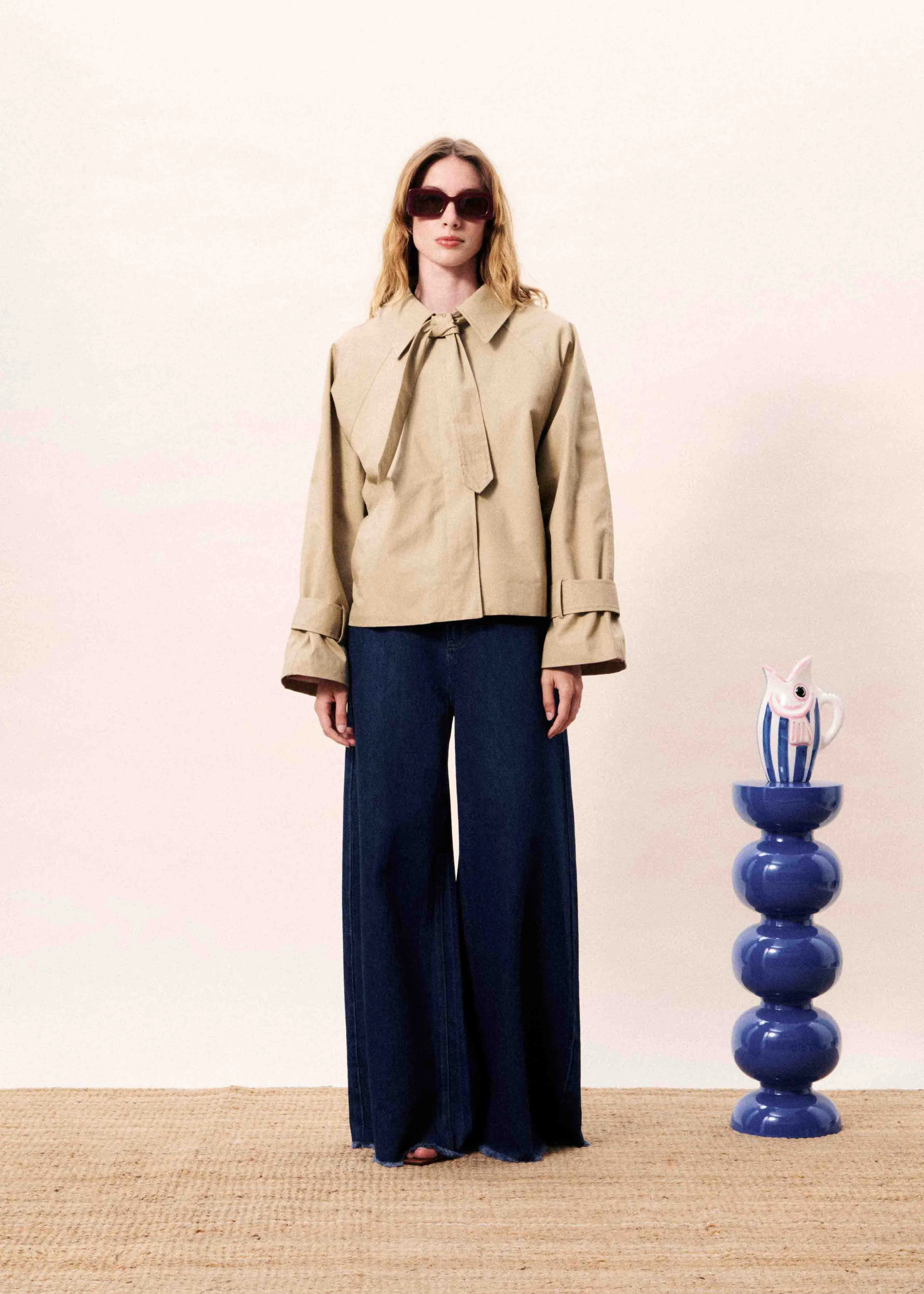Veste NERINA Beige sold by FRNCH product image thumbnail 2