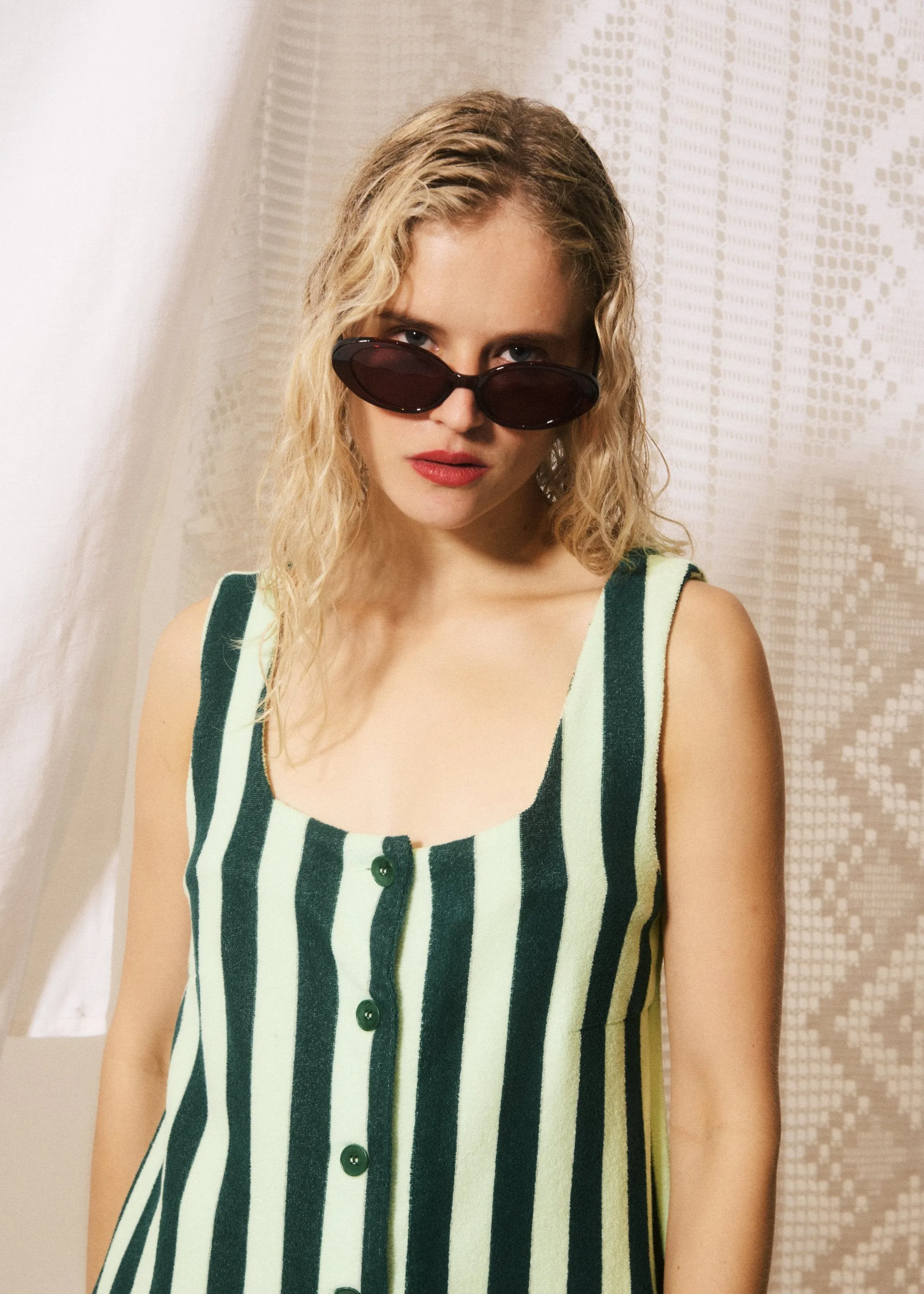 Robe PEPPE Vert citron sold by FRNCH product image thumbnail 3
