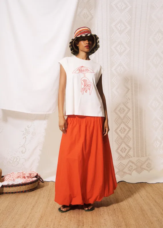 T-shirt SANTINO Creme made by FRNCH