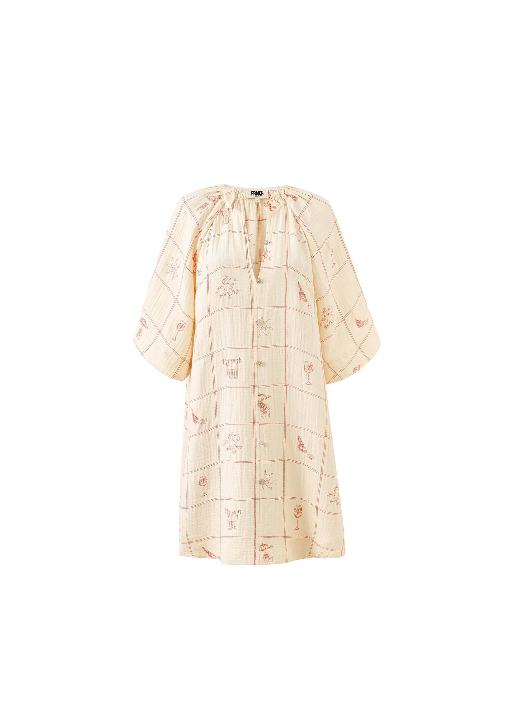 Robe TOMMASO Creme sold by FRNCH product image thumbnail 5