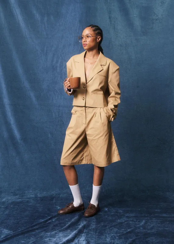 Blazer SUZANNE Camel made by FRNCH