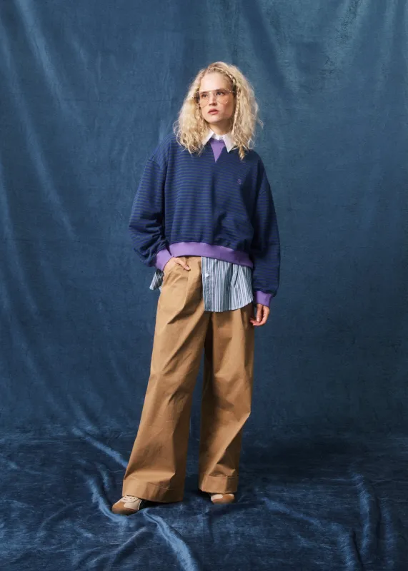 Sweatshirt MATCH Bleu electrique made by FRNCH