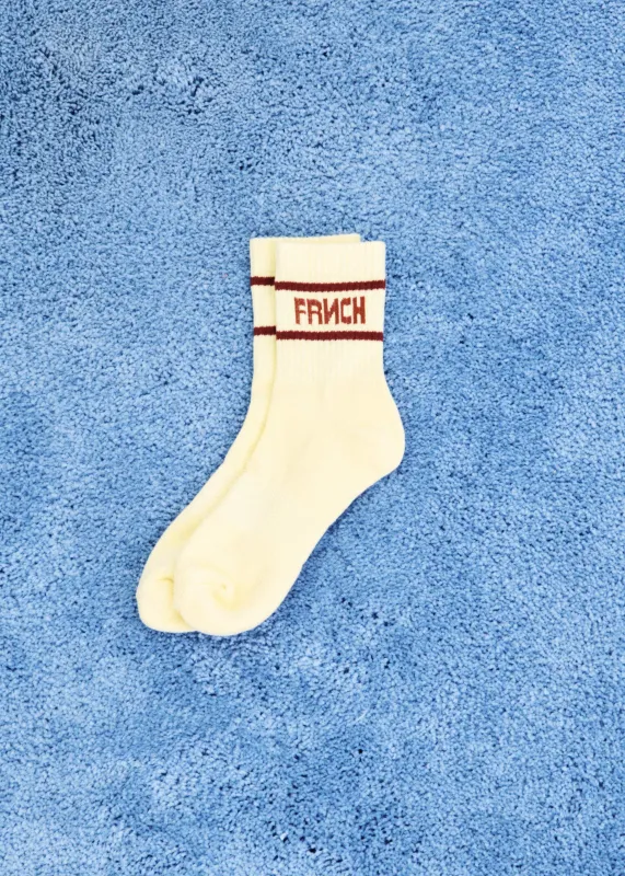 Chaussettes LOGO Beurre made by FRNCH