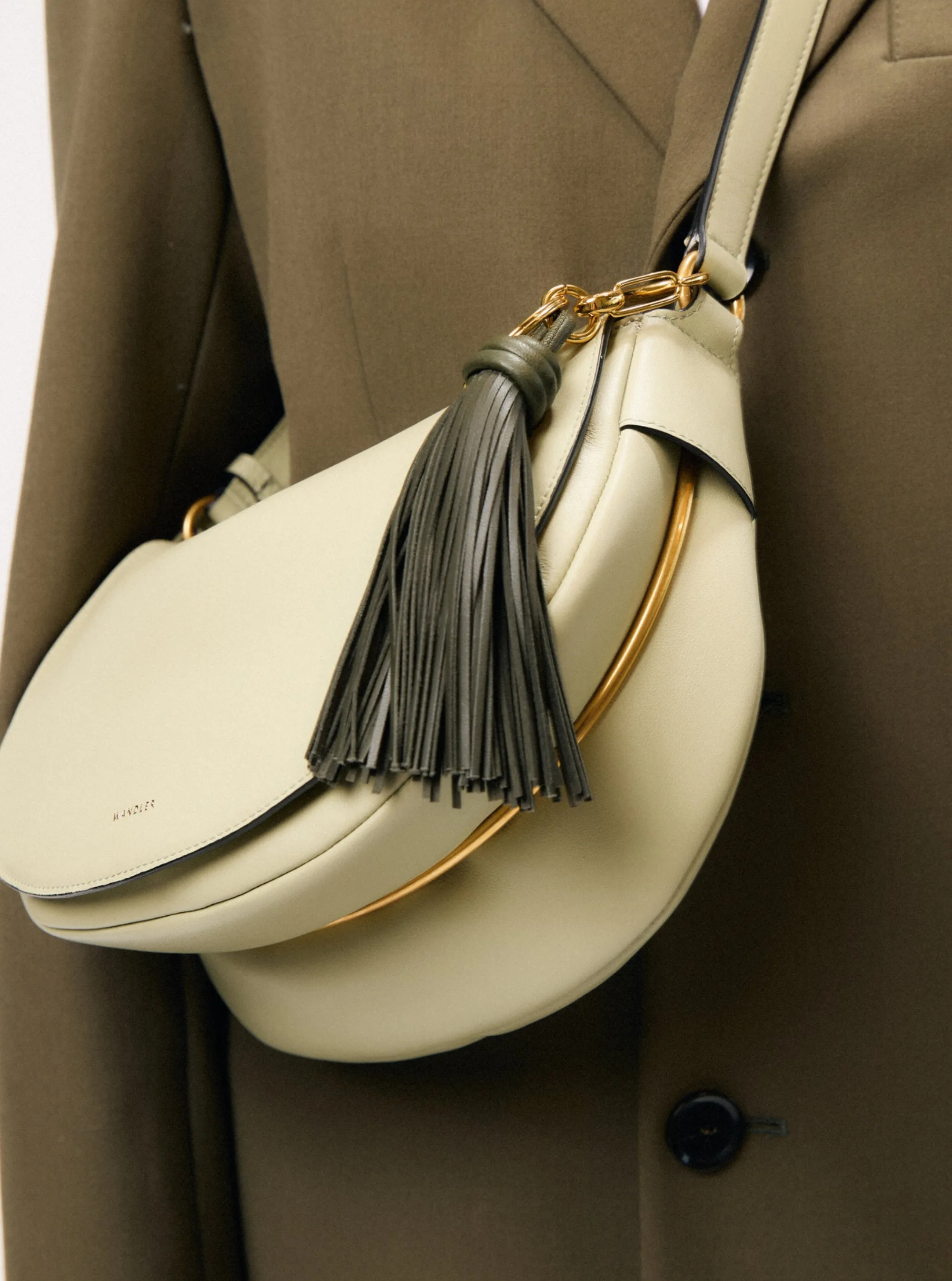 Bag Charm Tassel - Olive sold by Wandler product image thumbnail 2