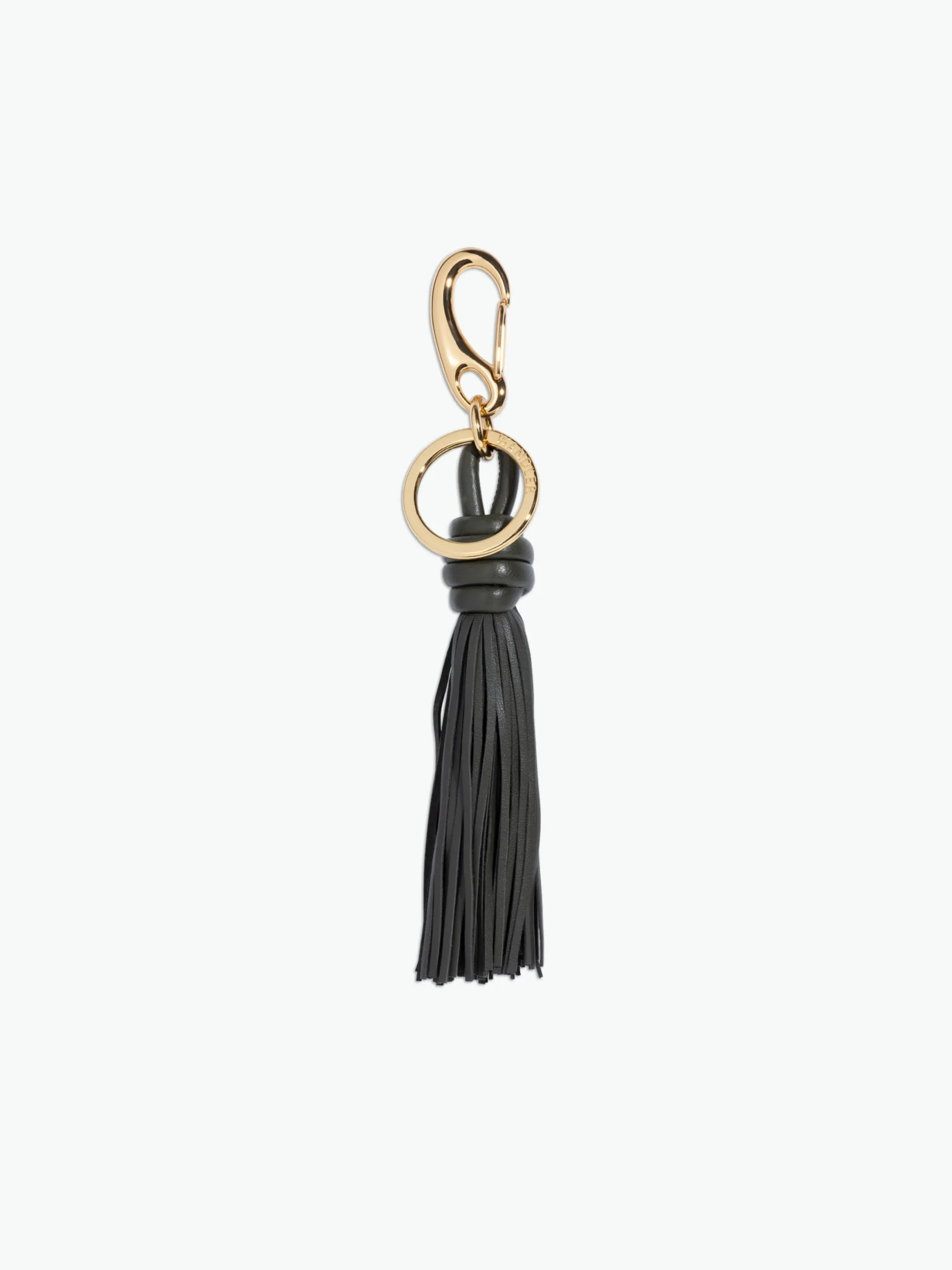 Bag Charm Tassel - Olive sold by Wandler