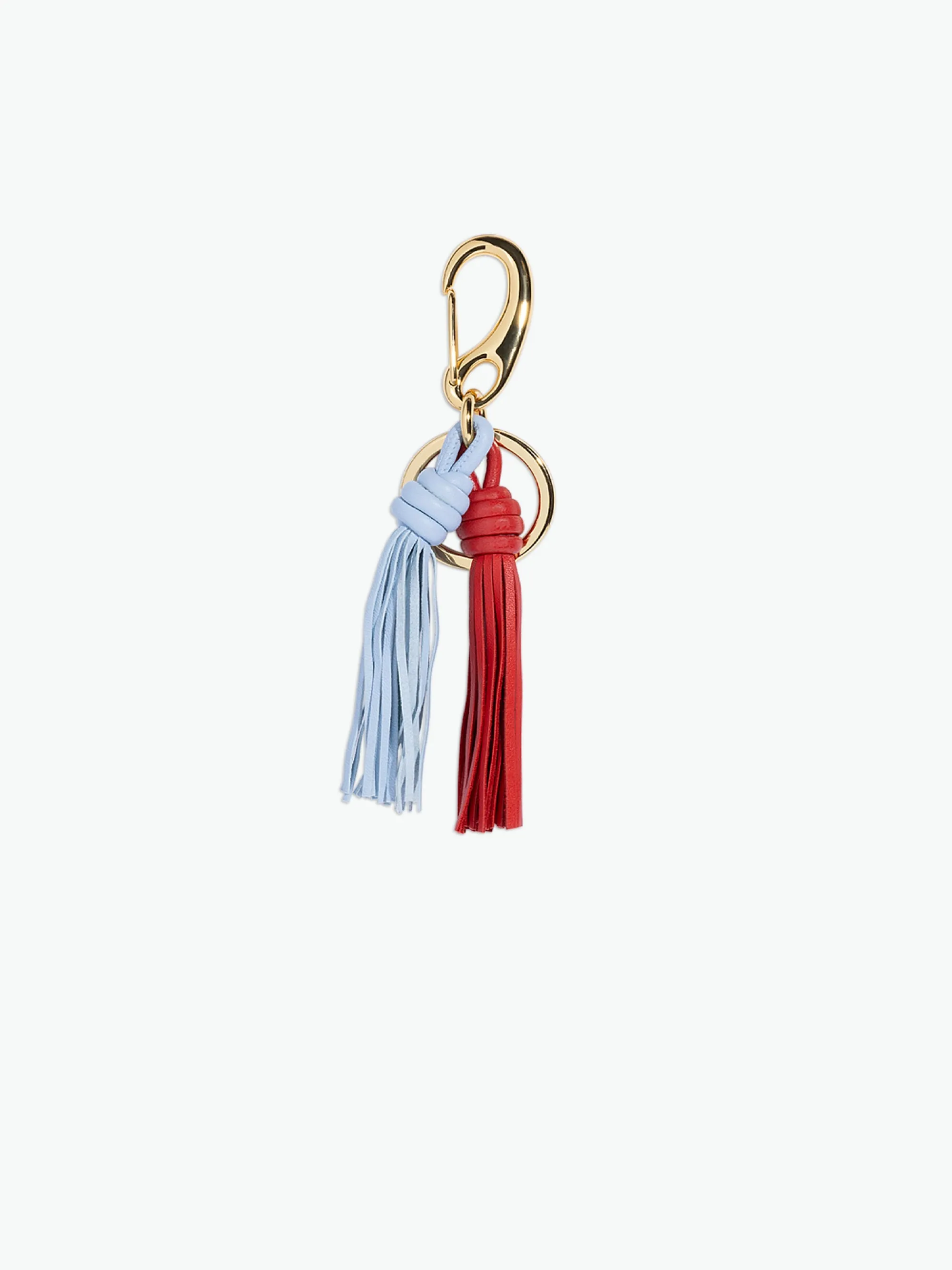 Bag Charm Double Tassel - Air / Cranberry sold by Wandler product image thumbnail 3