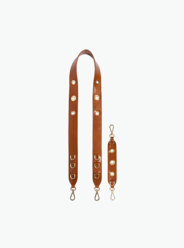 Strap Set  Hortensia Mini / Eyelets - Cognac sold by Wandler