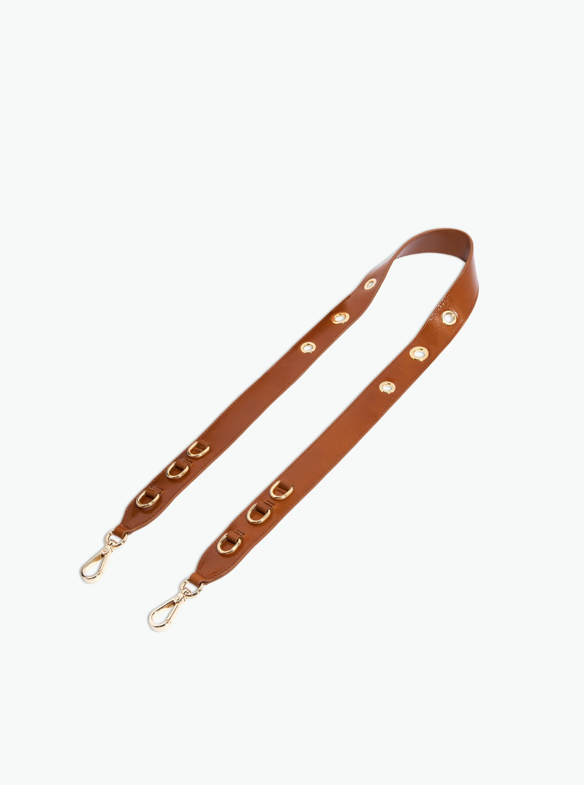 Strap Set Hortensia Mini / Eyelets - Cognac sold by Wandler product image thumbnail 3