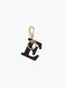 Bag Charm Letter - E - Grape sold by Wandler