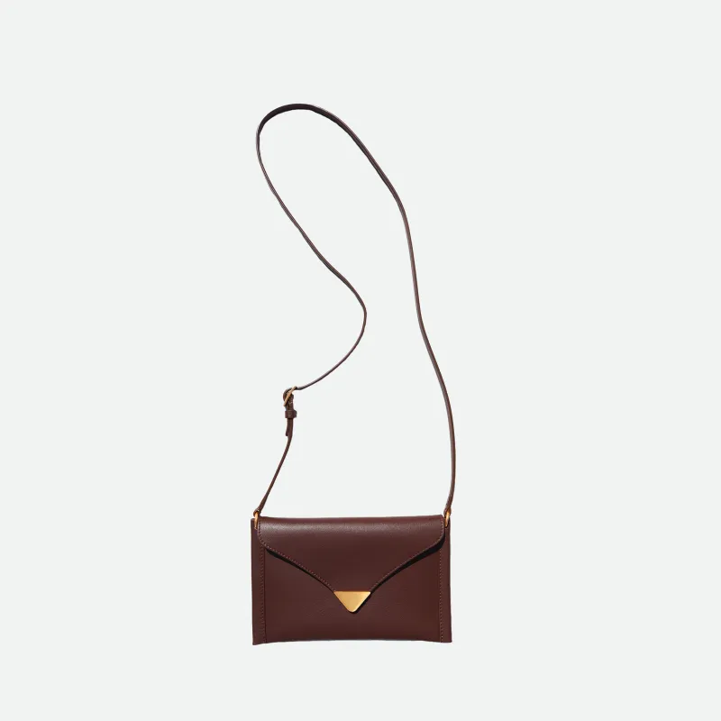 Veneto Envelope Crossbody - Palissander made by Wandler