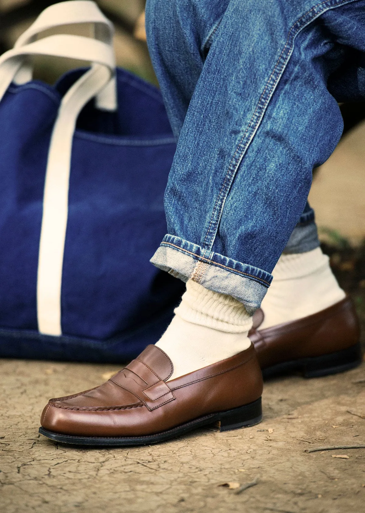 オーガニック デイリー3パック クルーソックス sold by ROTOTO product image thumbnail 5