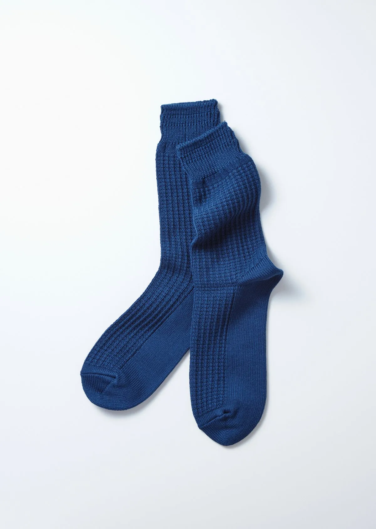 コットンワッフル クルーソックス sold by ROTOTO product image thumbnail 5