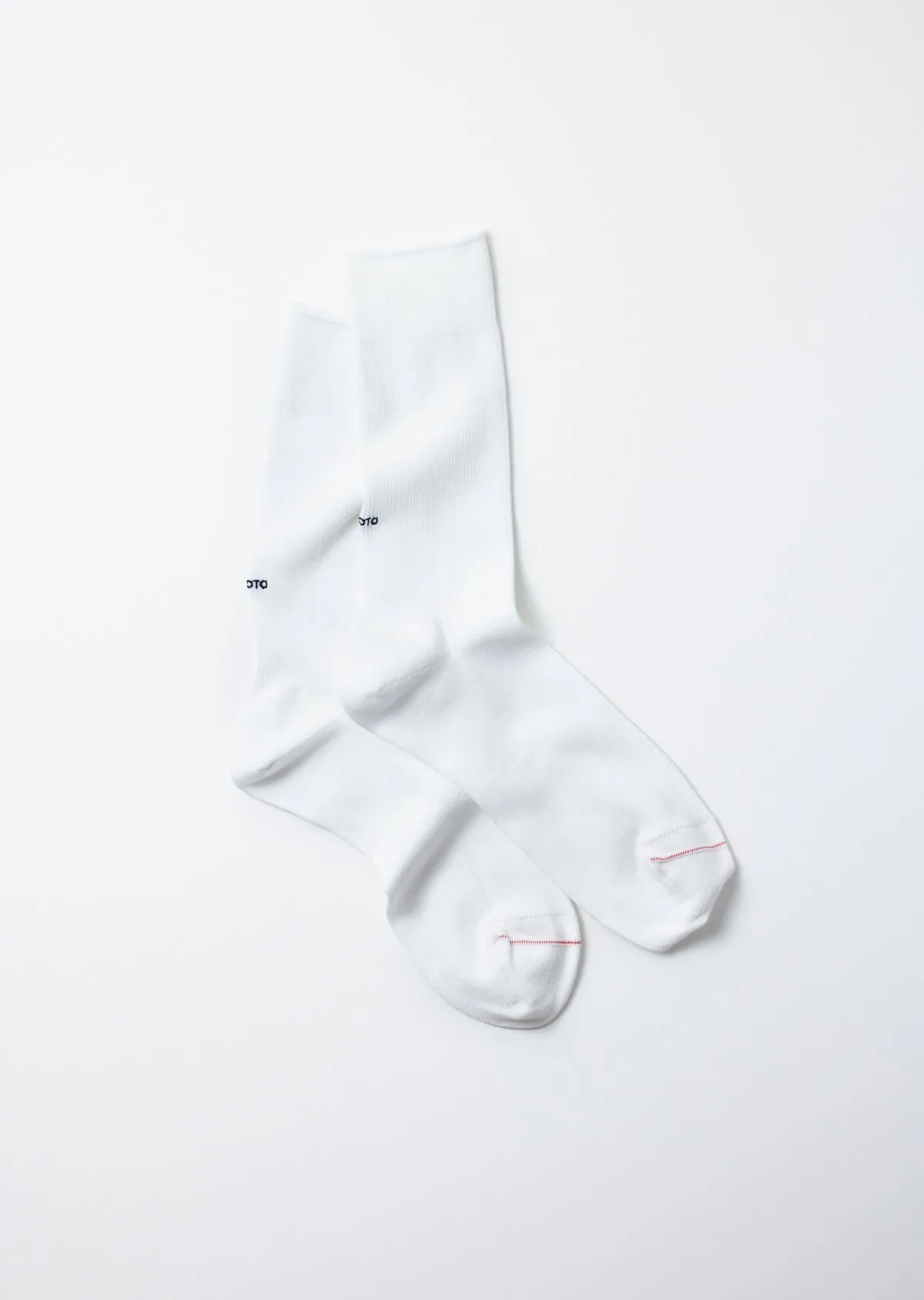 ORGANIC COTTON & RECYCLE POLYESTER RIBBED CREW SOCKS sold by ROTOTO