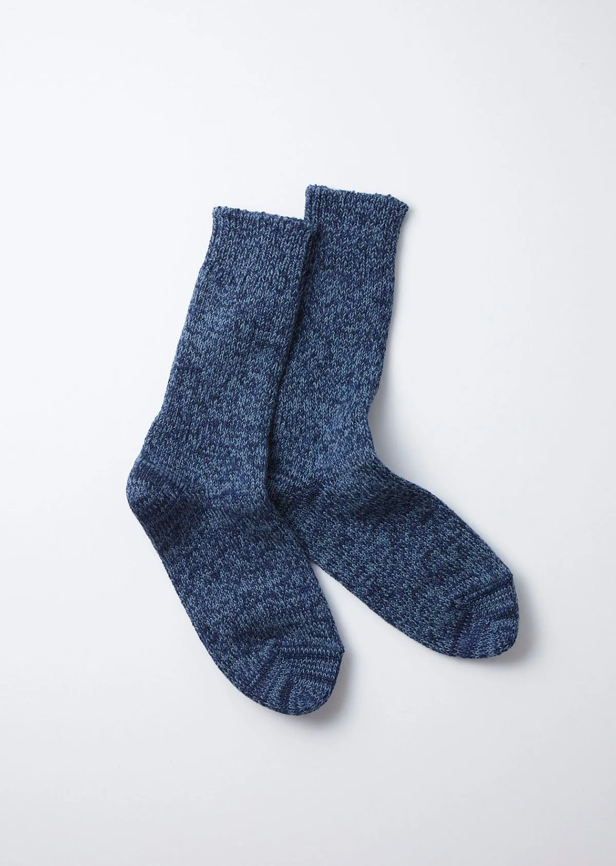 DENIM TONE CREW SOCKS sold by ROTOTO product image thumbnail 2