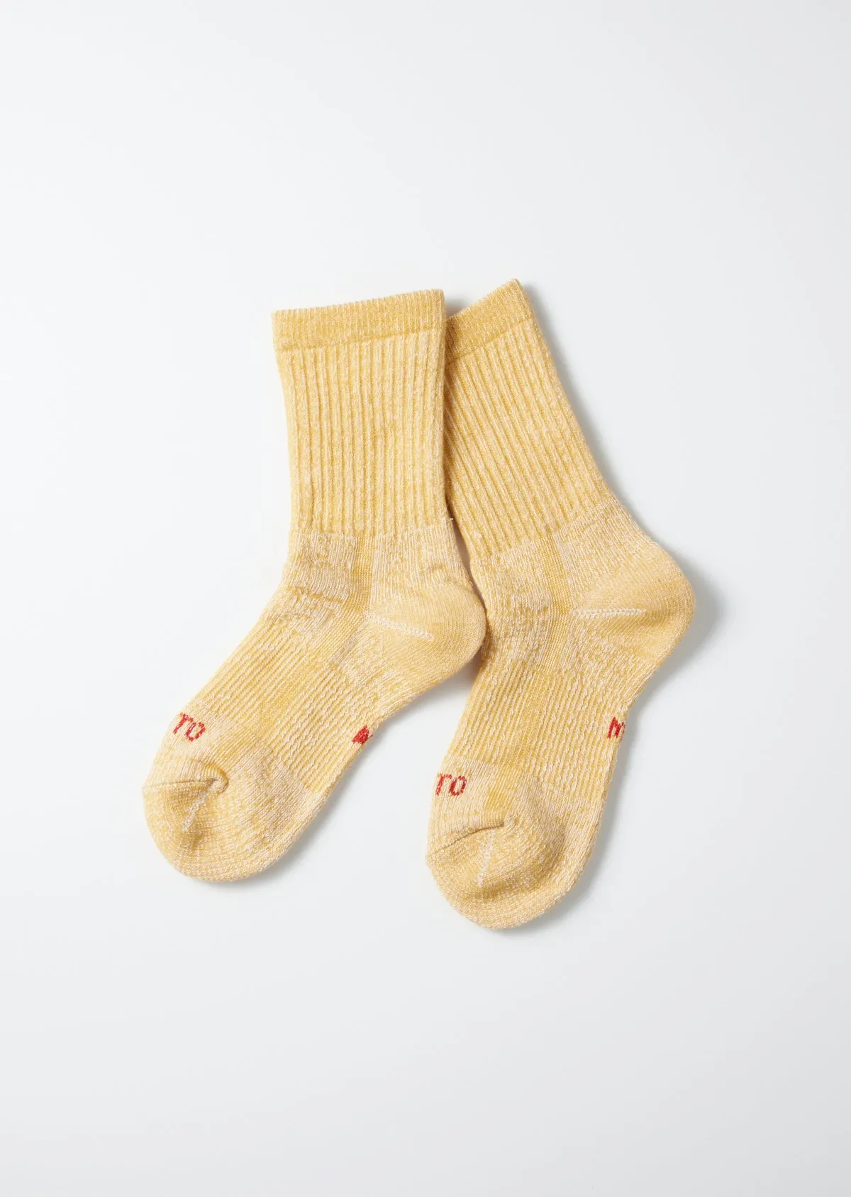 ダブルフェイス ミニクルーソックス "オーガニックコットン" sold by ROTOTO product image thumbnail 3