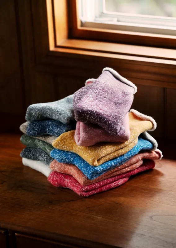 ダブルフェイス クルーソックス sold by ROTOTO