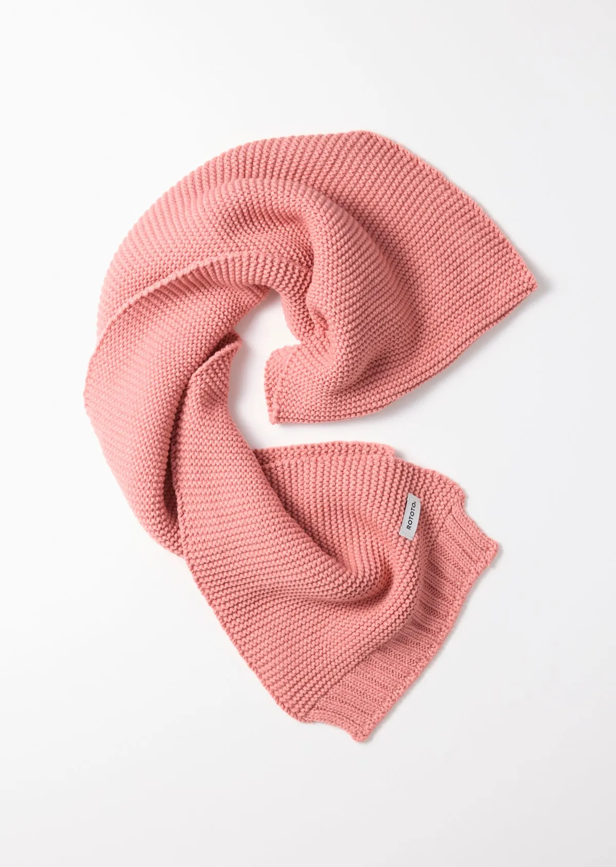 チャンキー ガーターマフラー sold by ROTOTO product image thumbnail 2