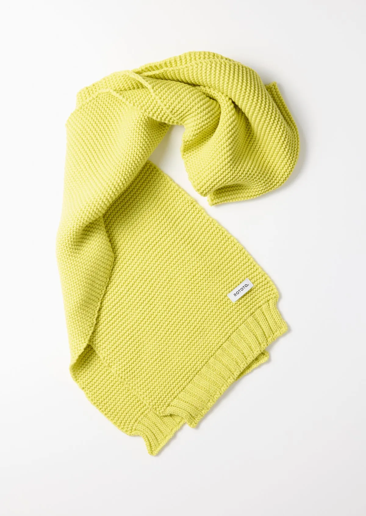 チャンキー ガーターマフラー sold by ROTOTO