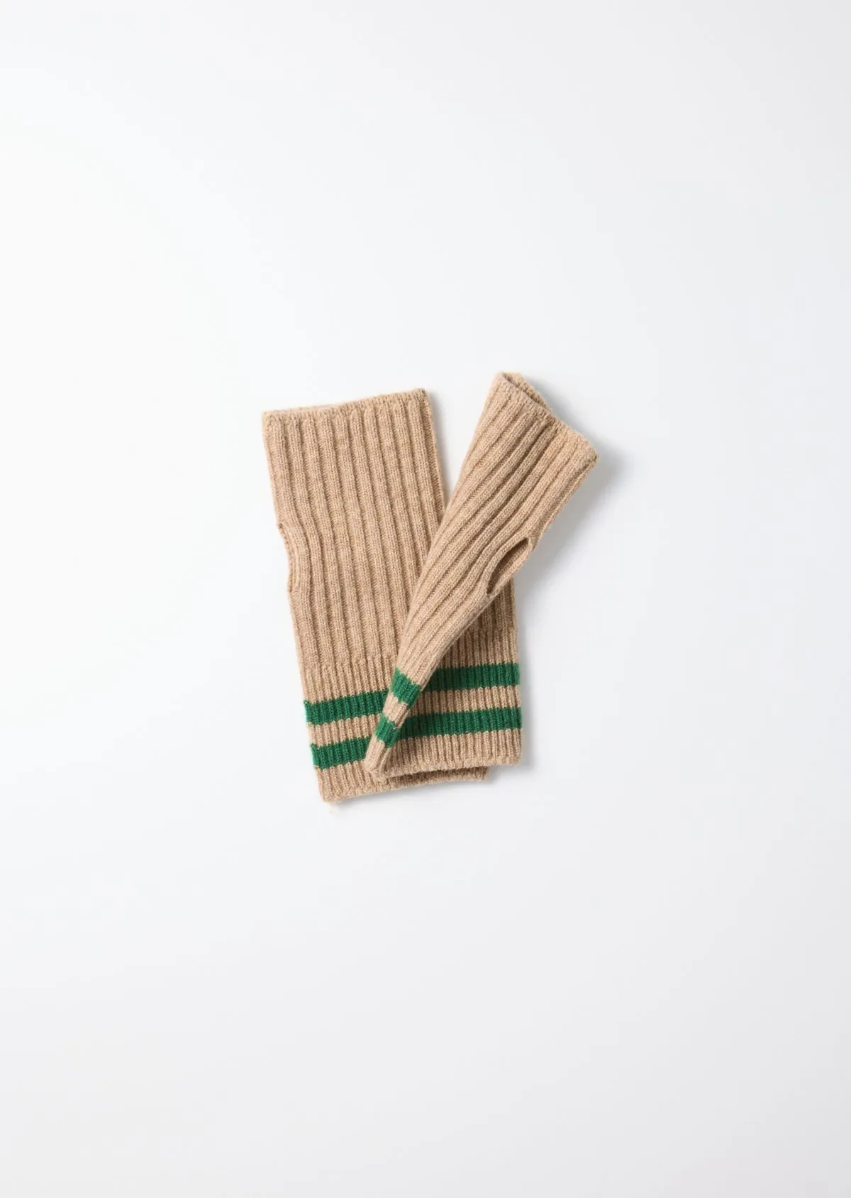 ストライプ シームレス ハンドウォーマー メリノラムウール sold by ROTOTO product image thumbnail 5
