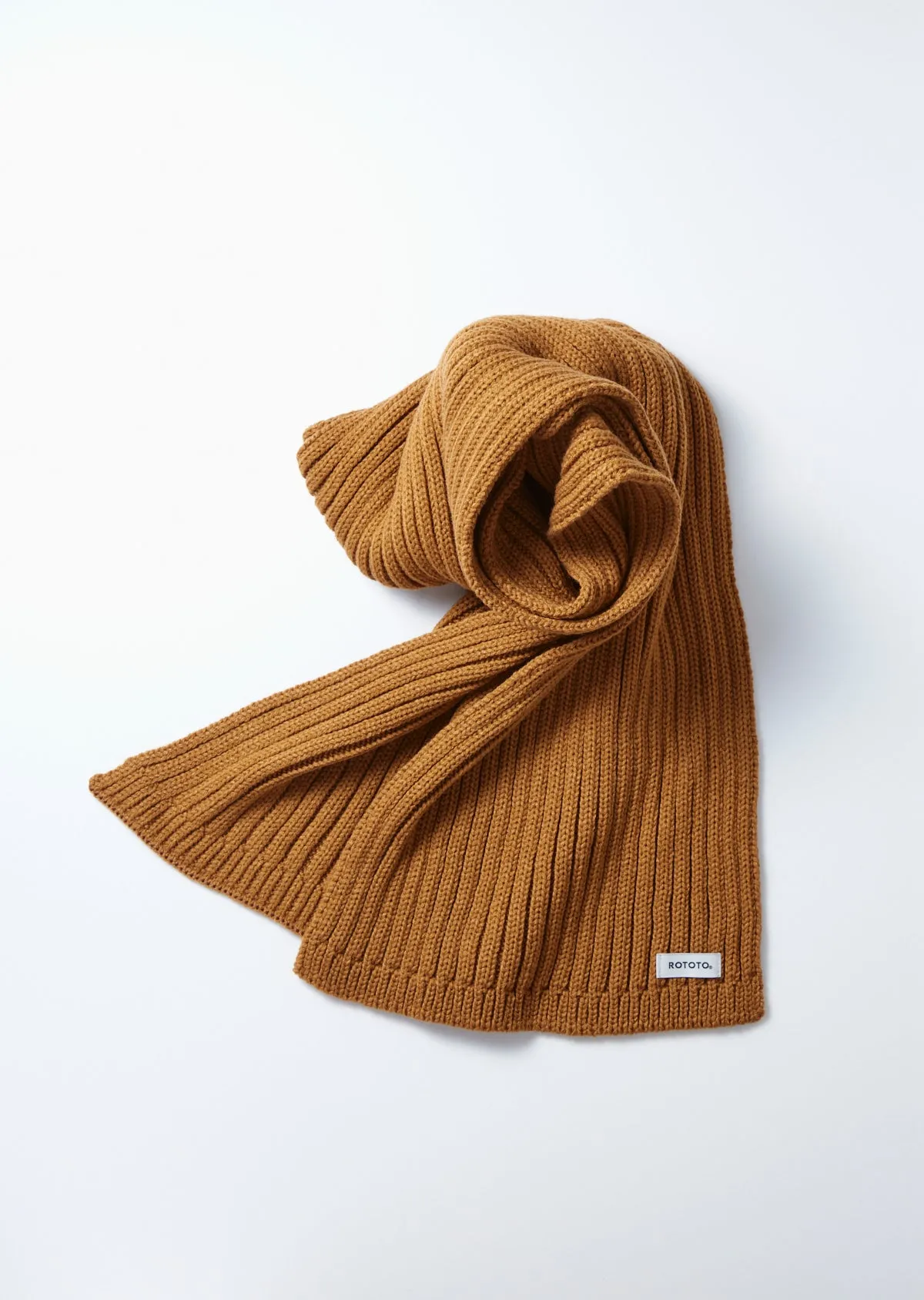 コージー チャンキーリブマフラー sold by ROTOTO product image thumbnail 4