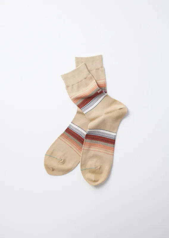 ホライズンストライプソックス made by ROTOTO