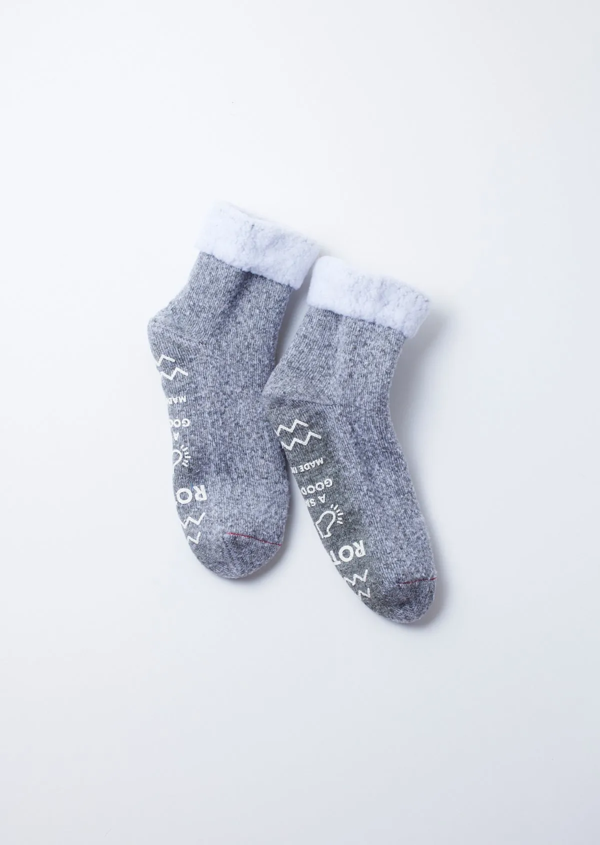 ダブルフェイス ルームソックス サーモフリース sold by ROTOTO