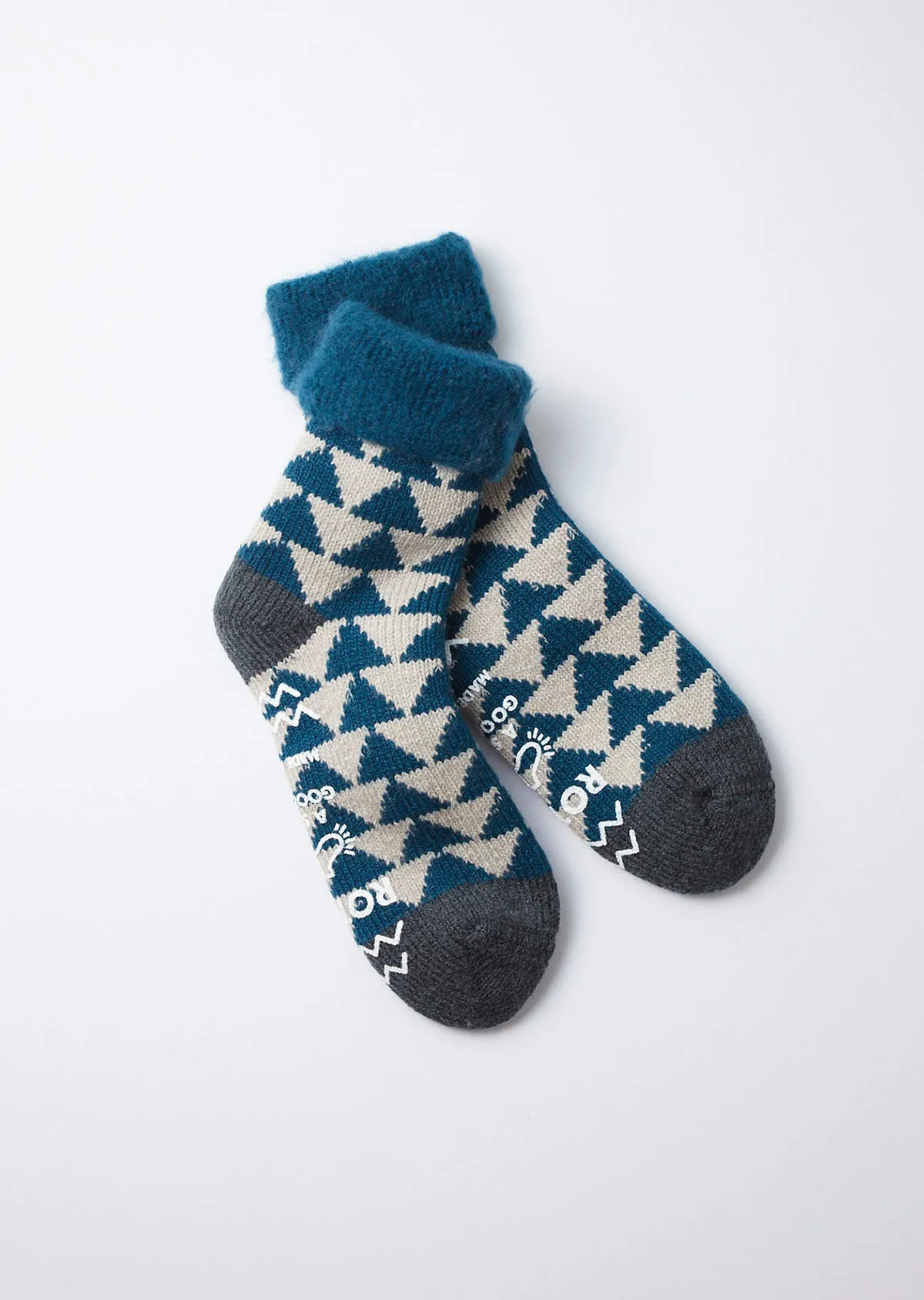 コンフィー ルームソックス サンカク sold by ROTOTO product image thumbnail 5