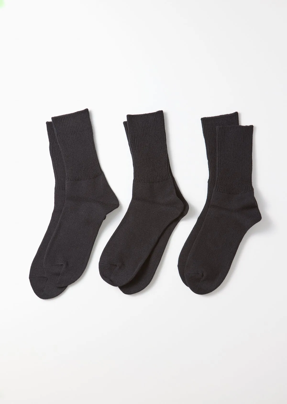 ORGANIC DAILY 3 PACK RIBBED CREW SOCKS sold by ROTOTO product image thumbnail 4