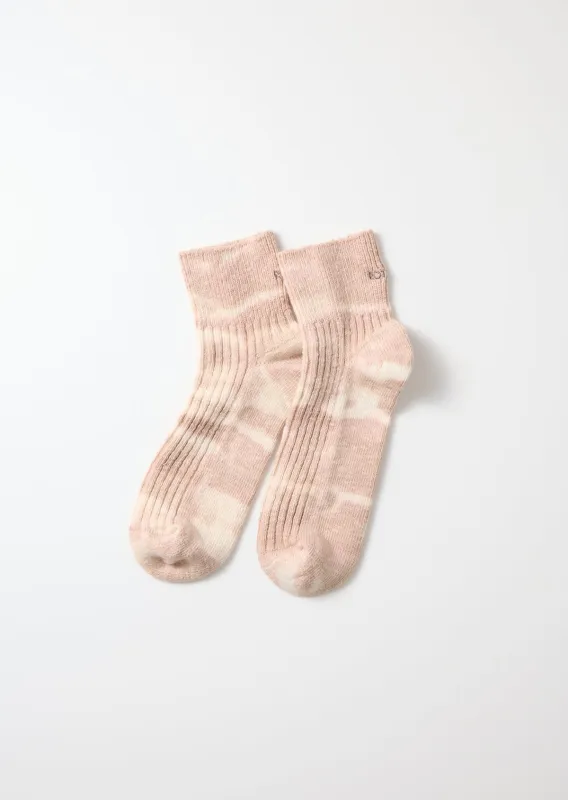 タイダイ リブアンクルソックス sold by ROTOTO