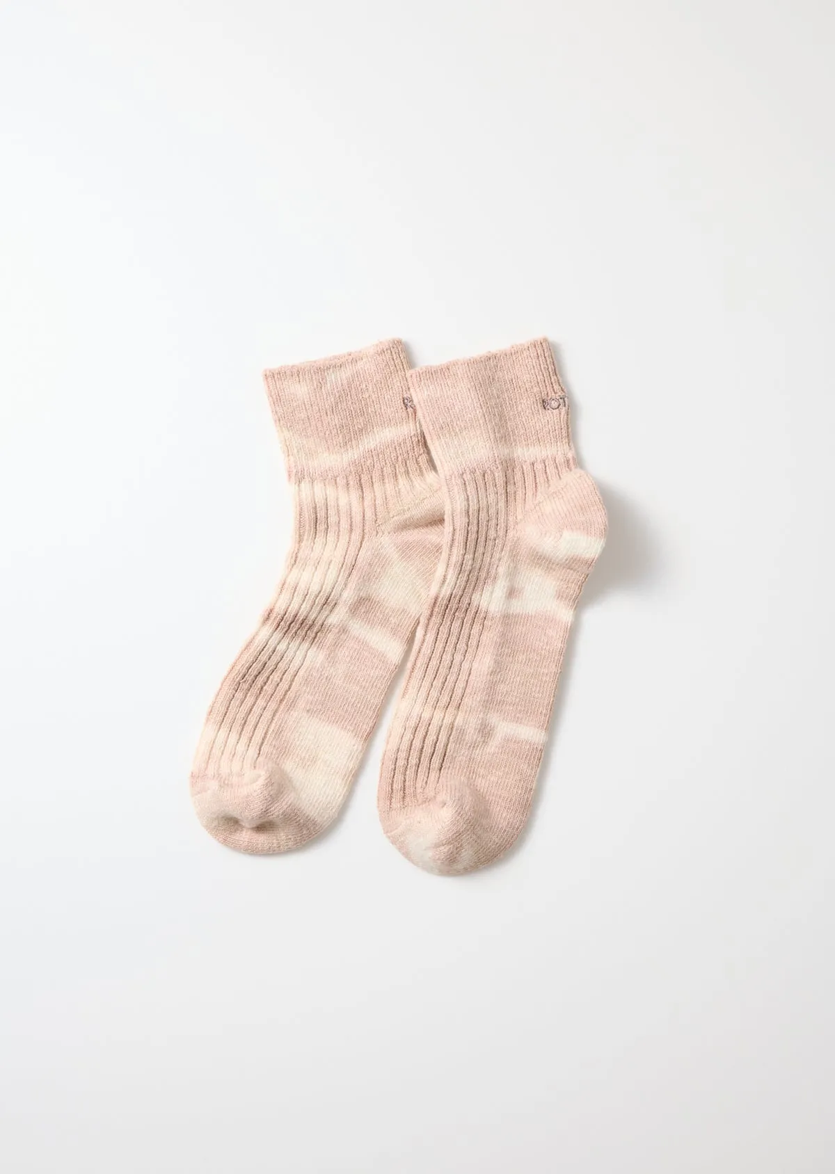 タイダイ リブアンクルソックス sold by ROTOTO