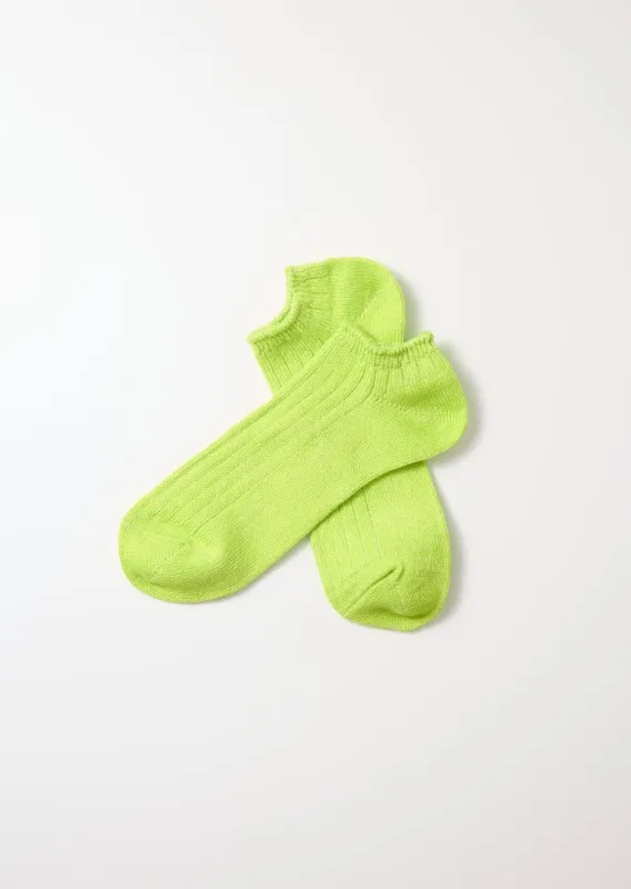 リネンコットン リブショートソックス sold by ROTOTO