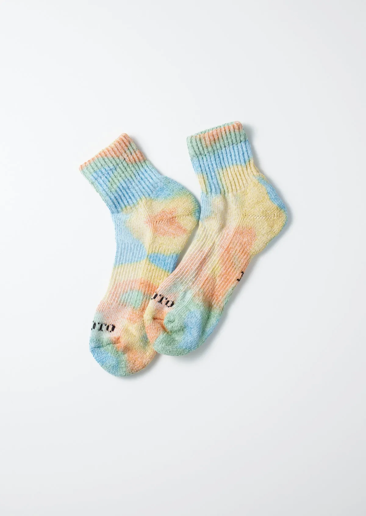 ヘンプ/オーガニックコットン パイル アンクルソックス タイダイ sold by ROTOTO product image thumbnail 4