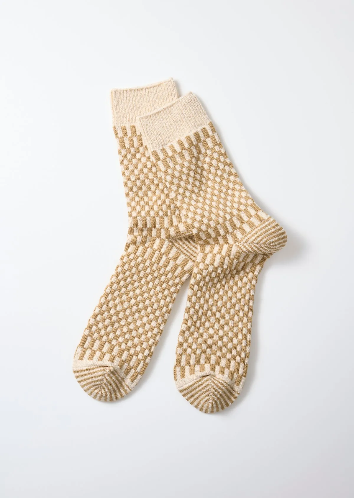 チェッカーボード パターン ソックス sold by ROTOTO product image thumbnail 4