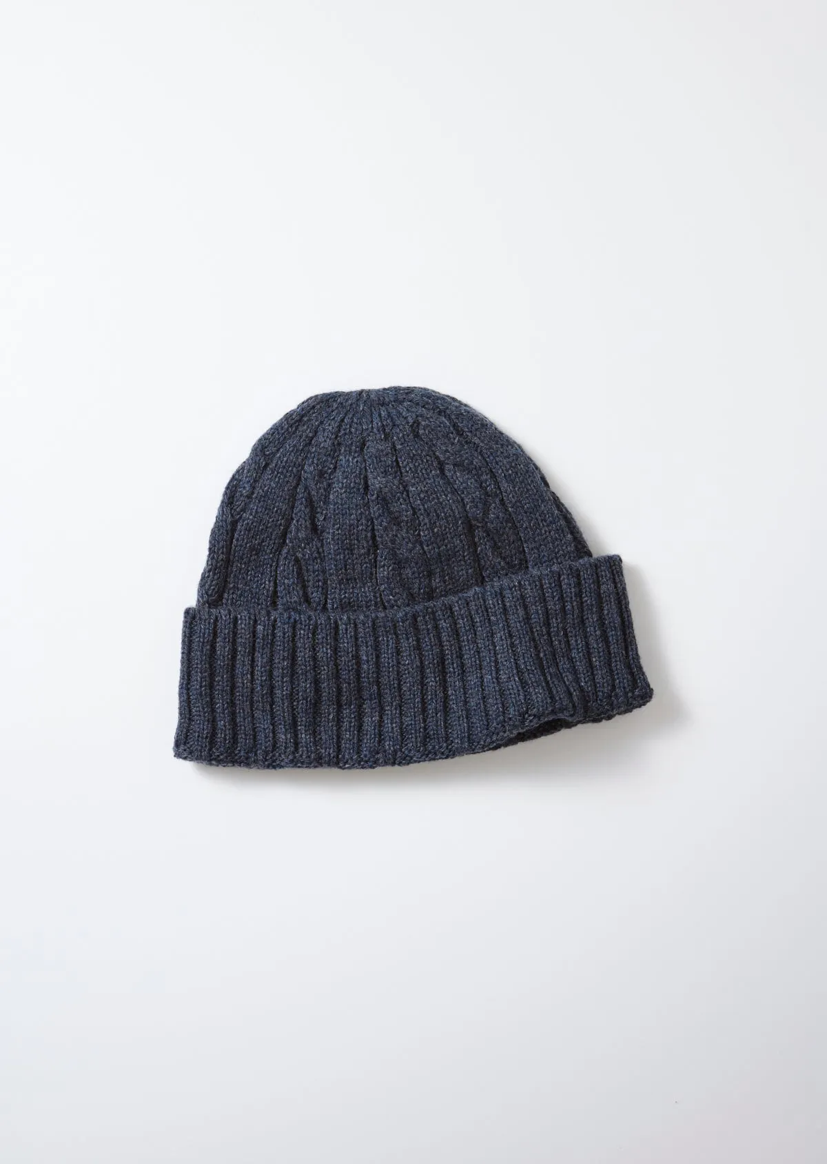 ウォッシャブルメリノ ケーブルワッチキャップ sold by ROTOTO product image thumbnail 5