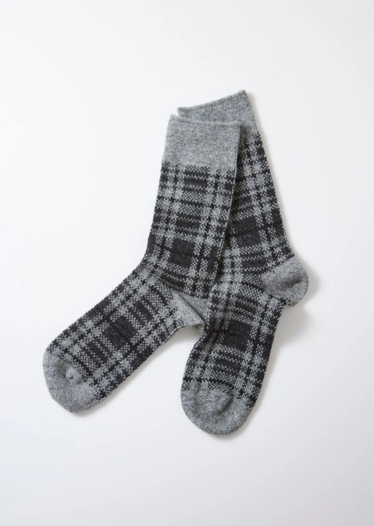 チェックパターン メリノソックス sold by ROTOTO product image thumbnail 4