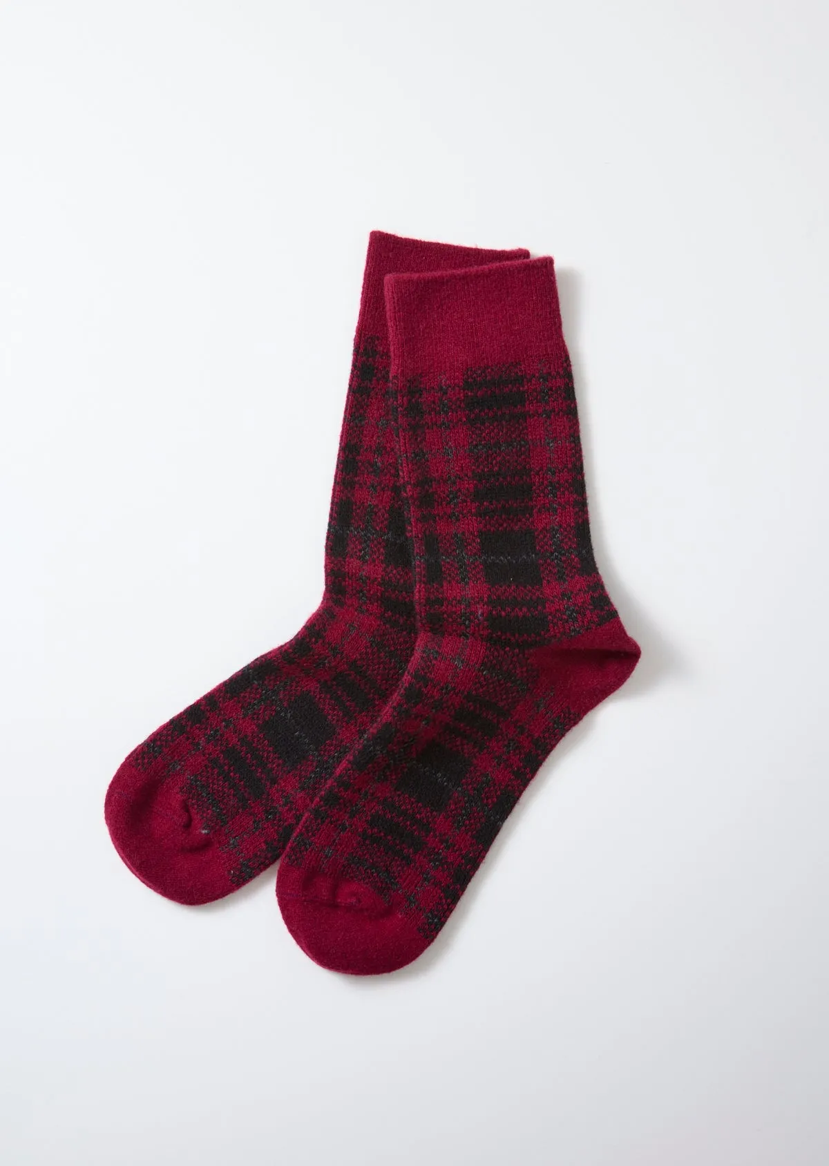 チェックパターン メリノソックス sold by ROTOTO product image thumbnail 3