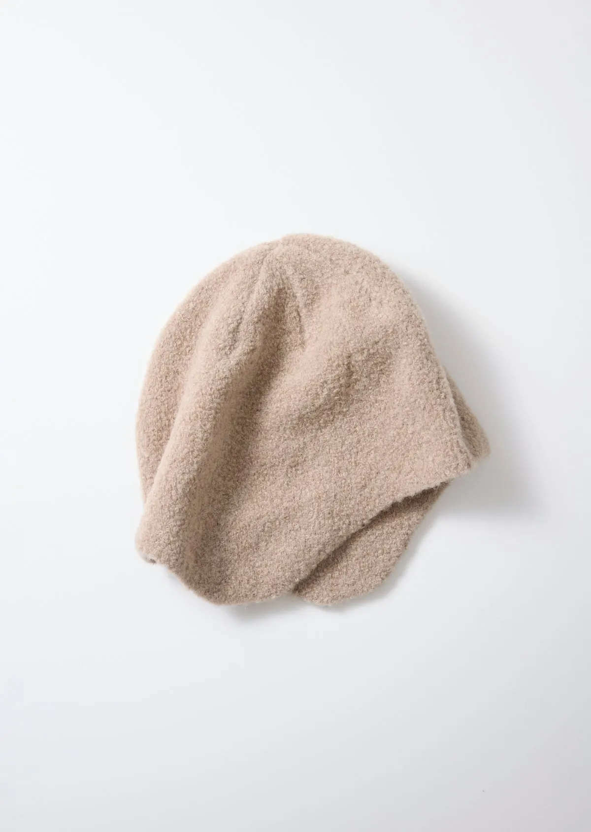 アルパカ ブークレ イヤーフラップビーニー sold by ROTOTO product image thumbnail 3