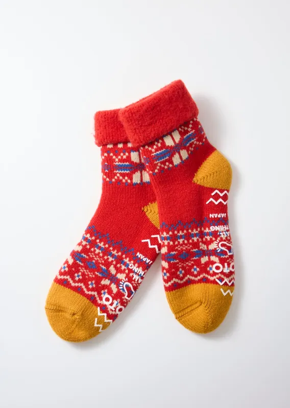 コンフィルームソックス ”スノーフレーク” sold by ROTOTO