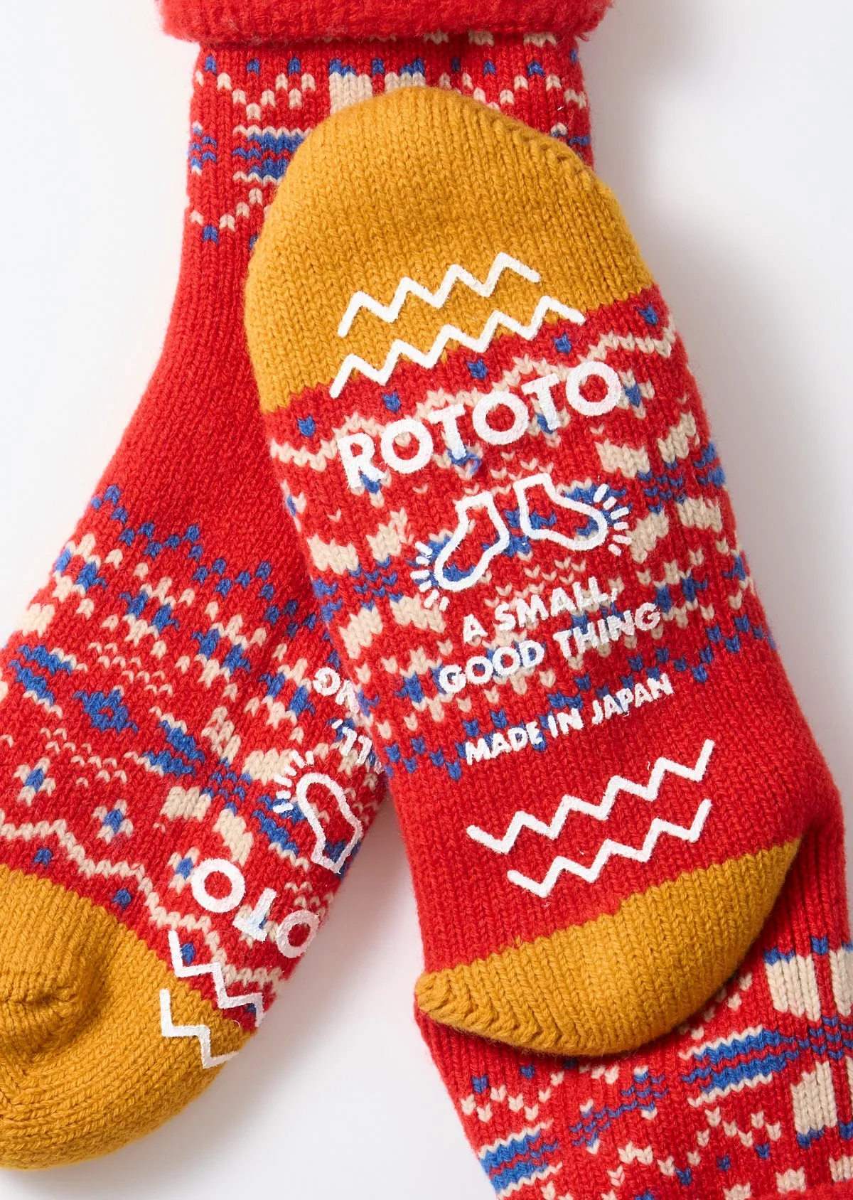 コンフィルームソックス ”スノーフレーク” sold by ROTOTO product image thumbnail 5