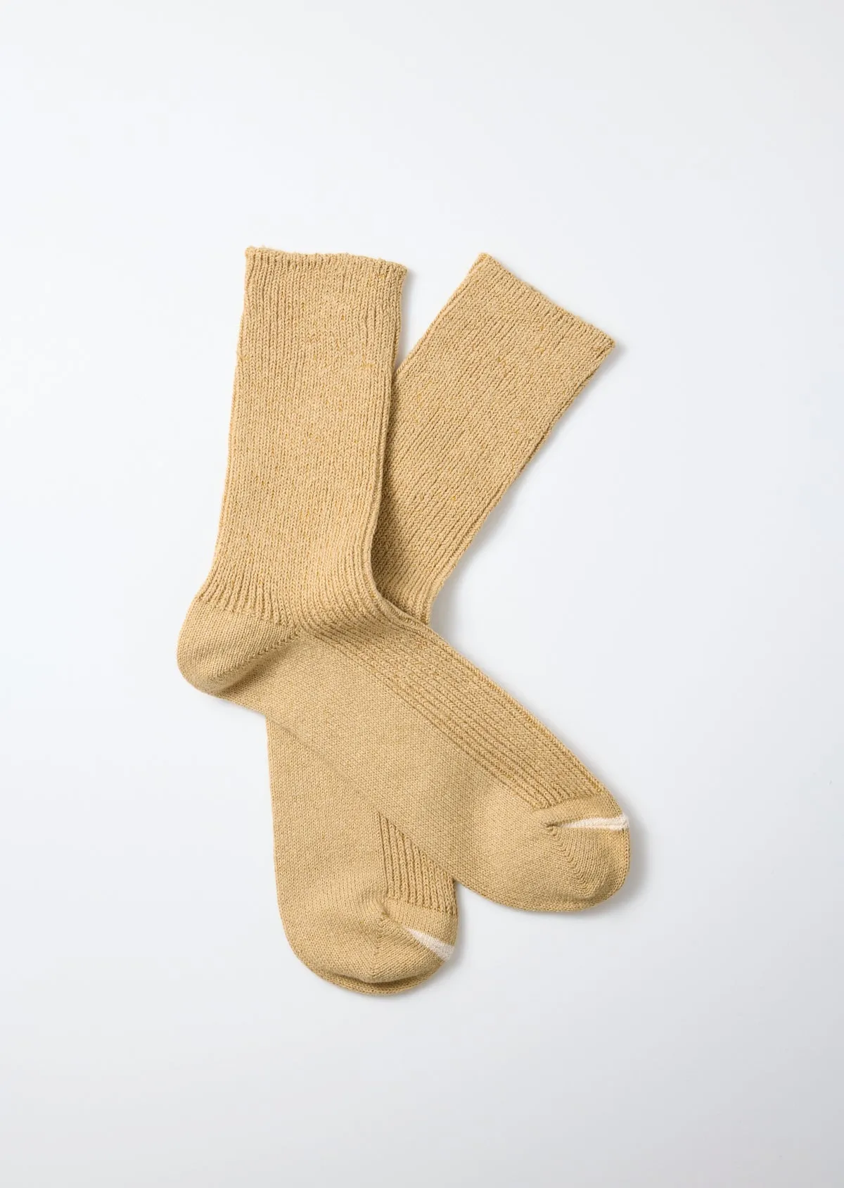 和紙 & リサイクルコットン リブクルーソックス sold by ROTOTO product image thumbnail 5