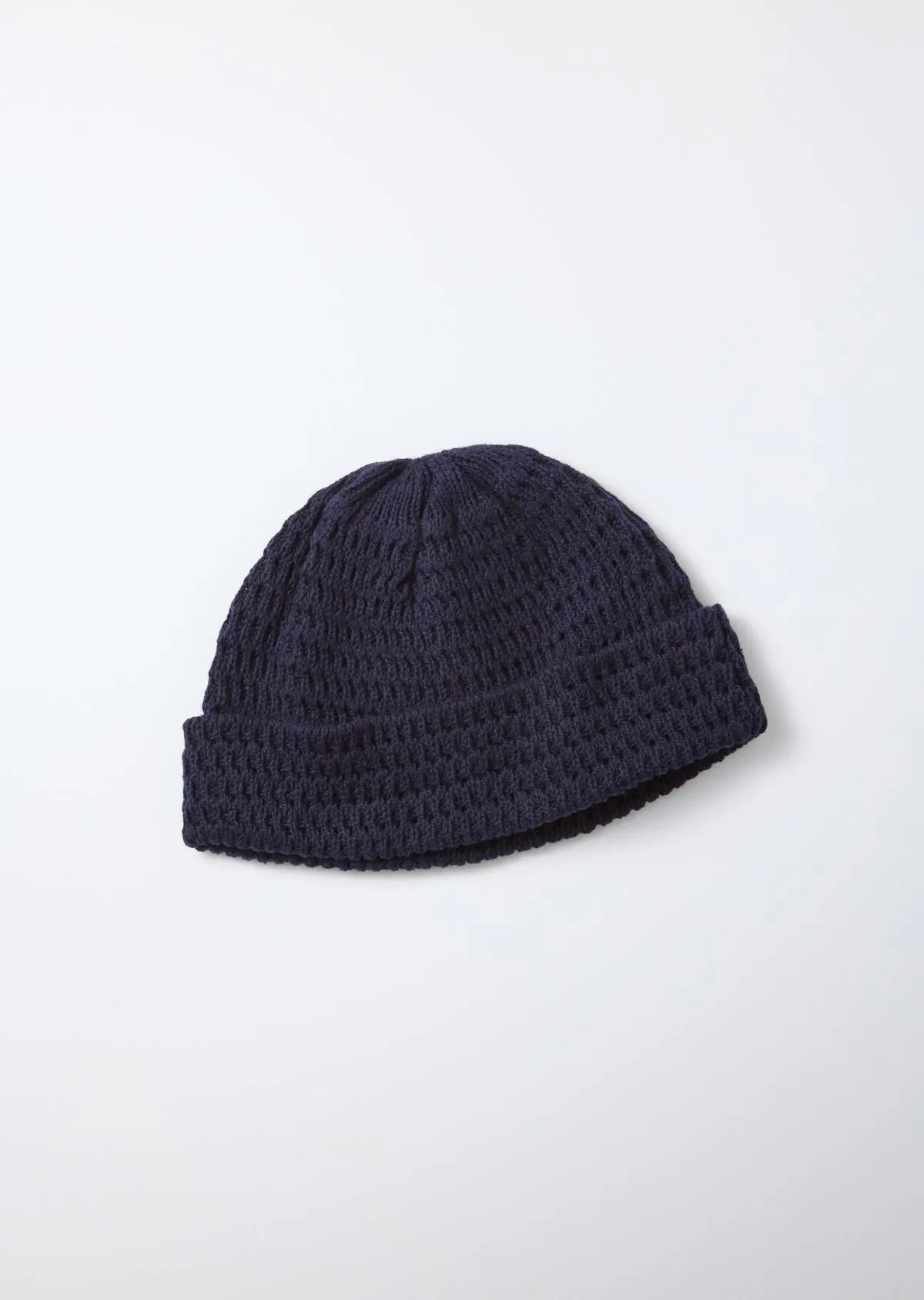 リサイクルコットン オープン ニットビーニー sold by ROTOTO product image thumbnail 4