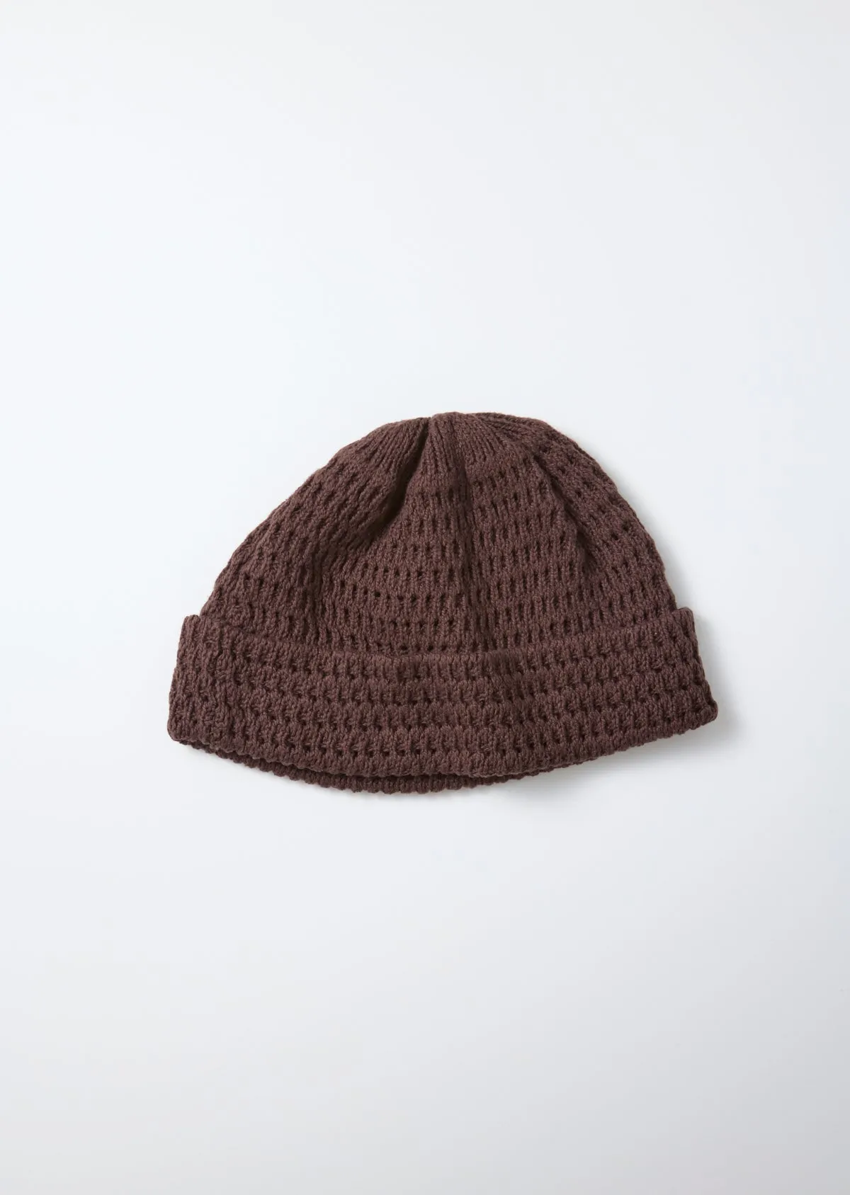 リサイクルコットン オープン ニットビーニー sold by ROTOTO product image thumbnail 3