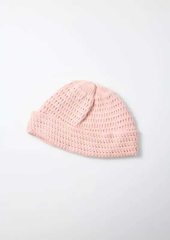 リサイクルコットン オープン ニットビーニー made by ROTOTO