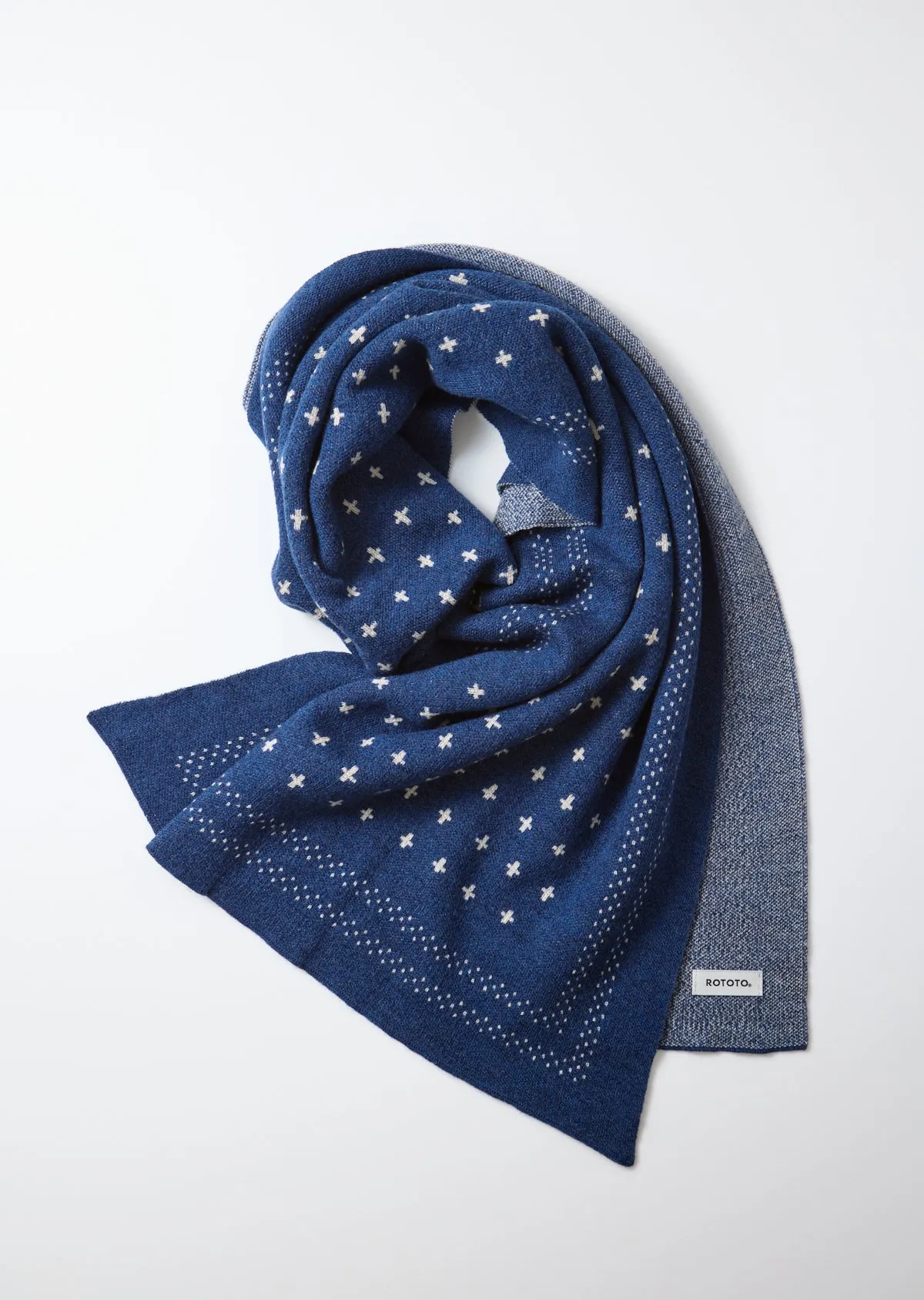 メリノコットン バンダナ スカーフ sold by ROTOTO product image thumbnail 2